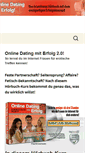 Mobile Screenshot of onlinedatingmiterfolg.com